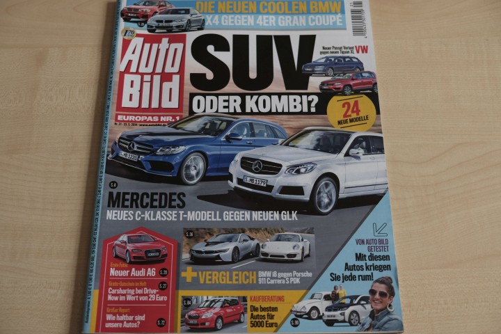 Deckblatt Auto Bild (21/2014)